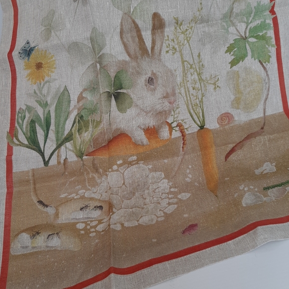 Tessitura Toscana Telerie 100% Linen 18" x 67" Table Runner - Picture 11 of 16